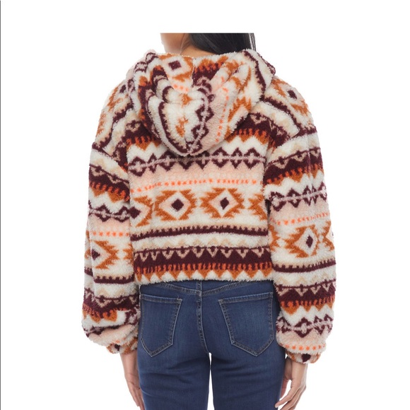 2xl Arizona Jean Co Aztec print hoodie soft cute - Picture 2 of 6
